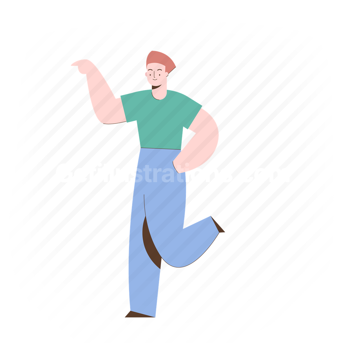 gesture, casual man, man, male, person